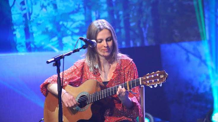 Aralar Udal Musika Eskolako gitarristak Bilbon