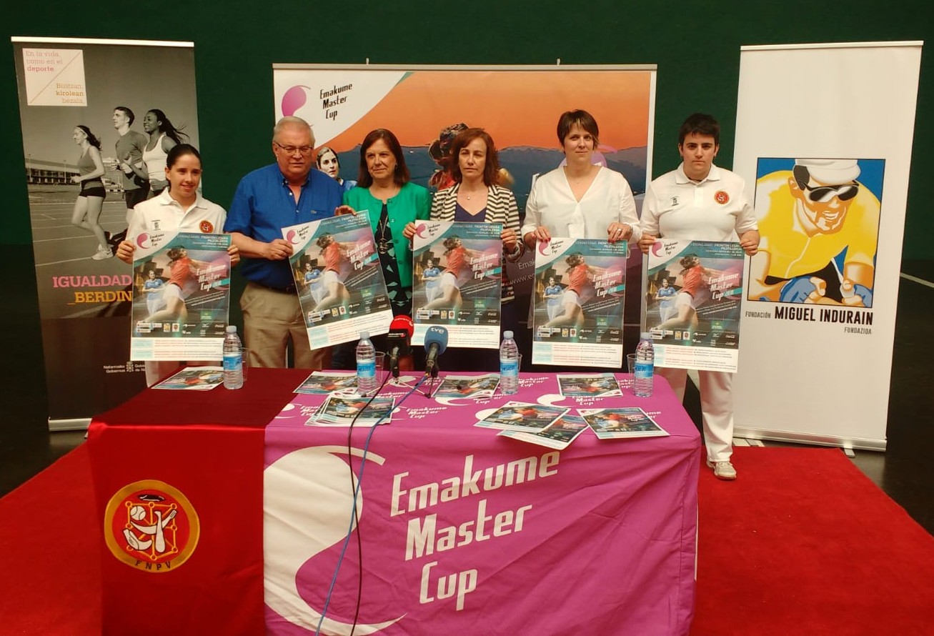 Emakumezkoen I. San Fermin Torneoa jokatuko dute hamabi pilotarik