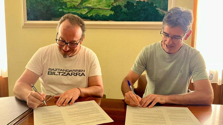 Baztan eta Lekunberriko udalek tokiko elikadura osasungarriaren aldeko akordioa sinatu dute
