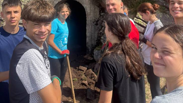 Alkurruntzeko auzolanarekin osatu dute Nafarroako Memoriaren Institutuak eta Nafarroako Gazteriaren Institutuak antolatutako udako programa