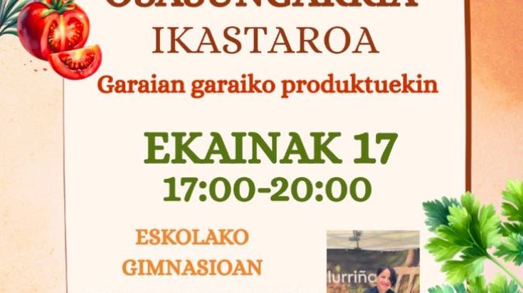 Bihar Arantzan sukaldaritza ikastaroa eskainiko duen Miriam Ortizekin egon gara