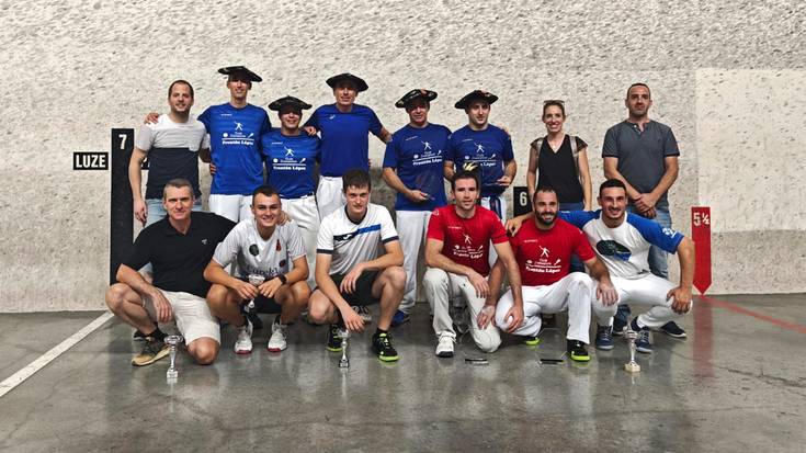 Nafarroako master pala txapelketako finaletan eskualdeko pilotariak nagusi