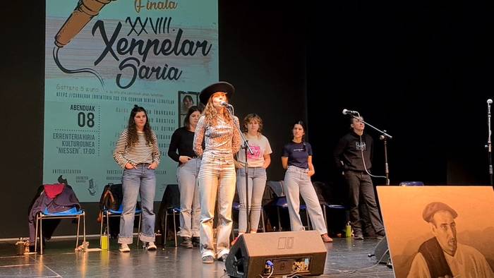 Haira Aizpurua bertsolari saratarrak irabazi du Xenpelar Saria