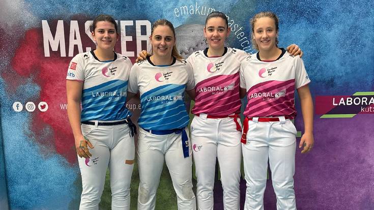 Binakako txapelketa nagusian bere aukerei eusten die Alize Sagardui goizuetarrak