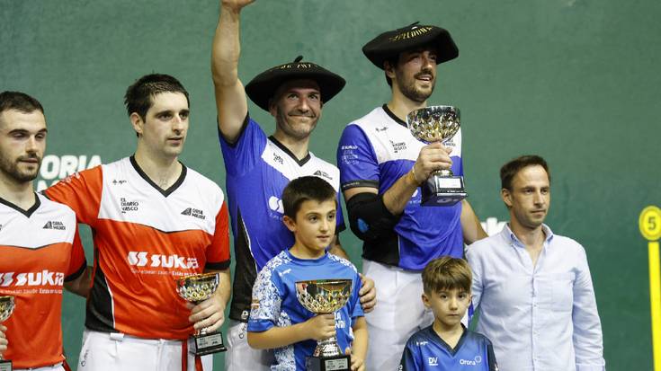 Jai Alai Summer Season txapelketa ere irabazi du Aritz Zubiri goizuetarrak