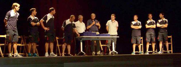 Salvador Yanci zena omendu du Erriberako Futbol Eskolaren Kanpusak Lesakan
