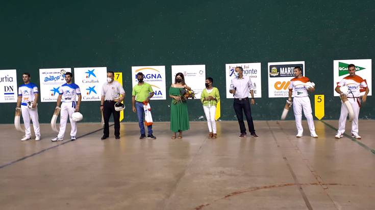 Otxandorena-Azpirozek eta Uterga-Otanok irabazi dituzte Nafarroako erremonte txapelketako finalerdietako lehen partidak