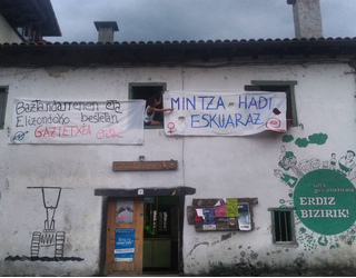 Euskararen Eguna ospatuko dute Baztango gaztetxean ere