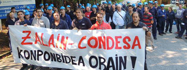 Mobilizazio egutegia onartu dute Zalain Transformados lantegiko langileek
