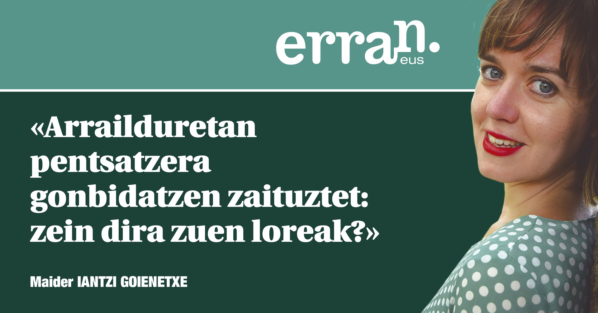 Arraildurak eta loreak