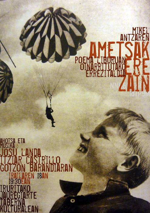 Poesia errezitaldia eginen dute irailaren 18an Iruritan