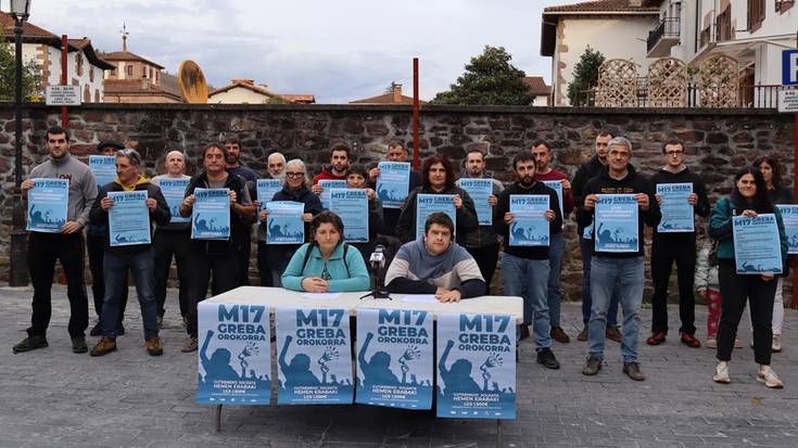 Martxoaren 17ko greba deialdirako Baztan-Bidasoan antolatutako mobilizazioen berri eman dute