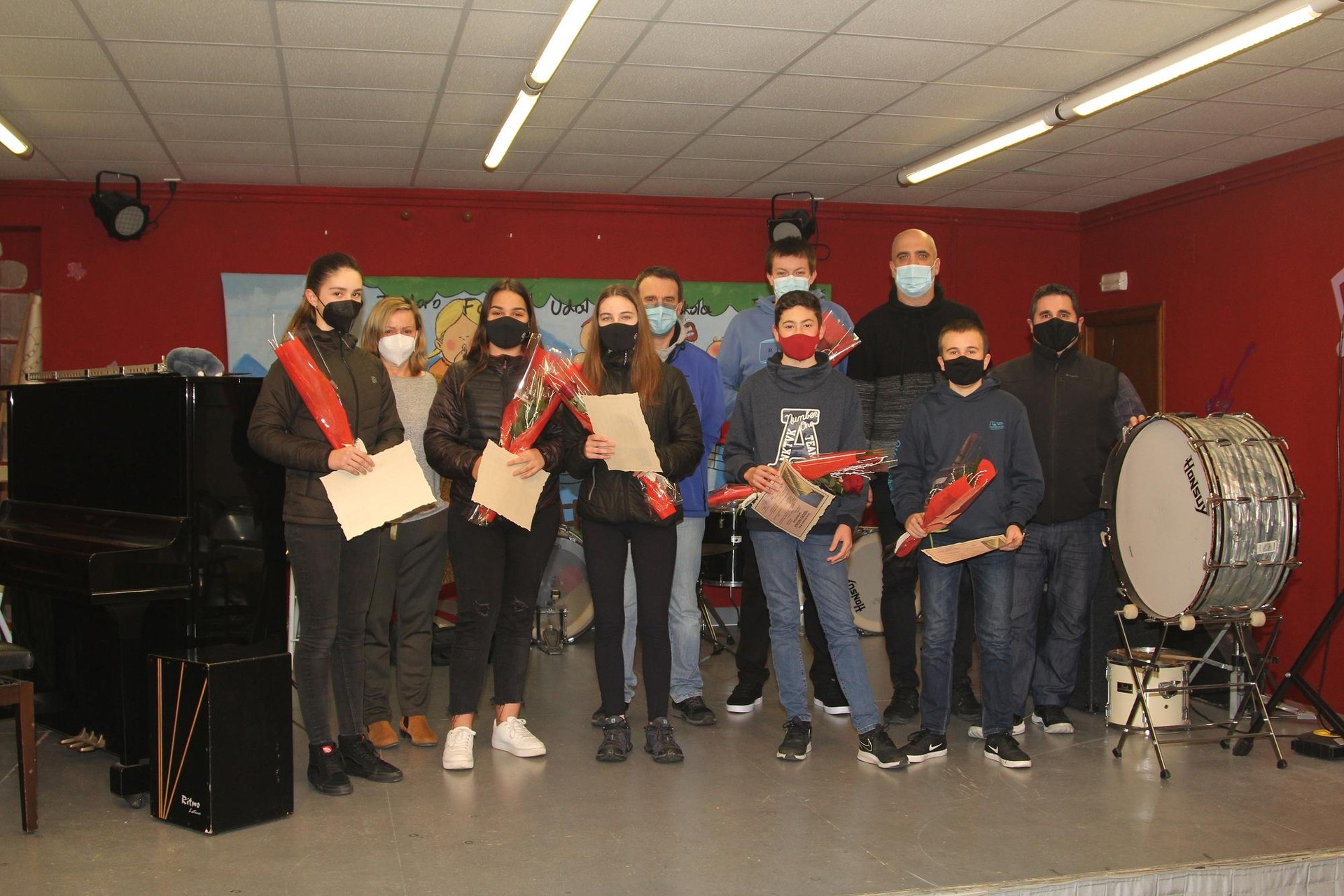 Santa Zezilia eguneko kontzertua emanen dute astelehenean Berako Isidoro Fagoaga Musika Eskolako ikasleek