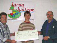 Ibai Perezek egin du Larun Haitzpe elkartearen logotipoa