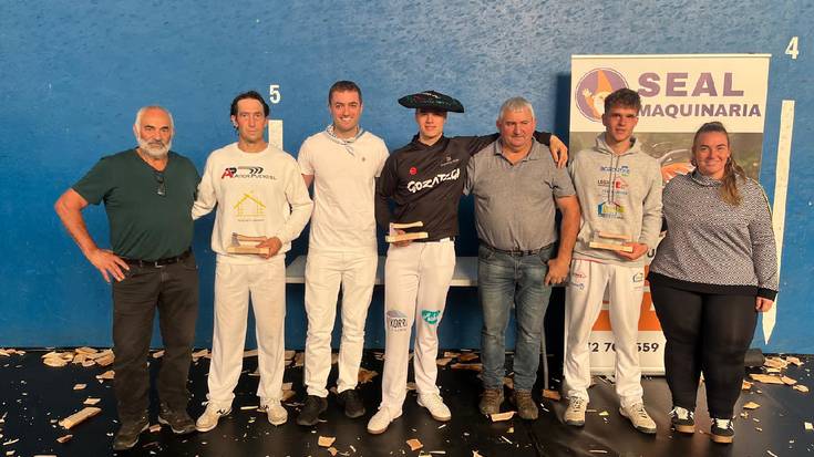 Altsasuko Oier Mitxelenak irabazi du Nafarroako bigarren mailako aizkolari txapelketa