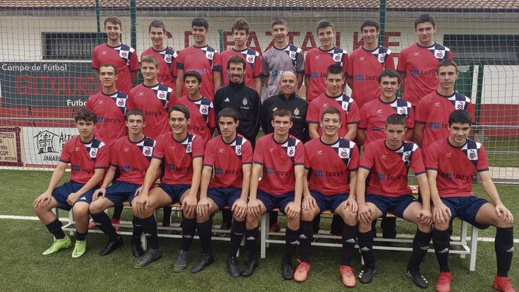 Kopako finalerdia jokatuko dute Baztan futbol taldeko jubenilek Aibarren