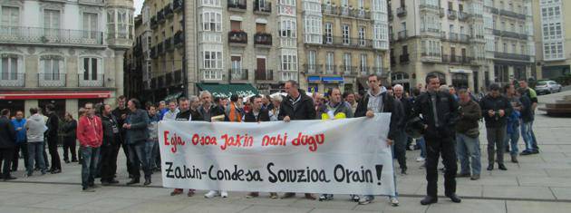 Mobilizazioekin segituko dute Zalaingo langileek