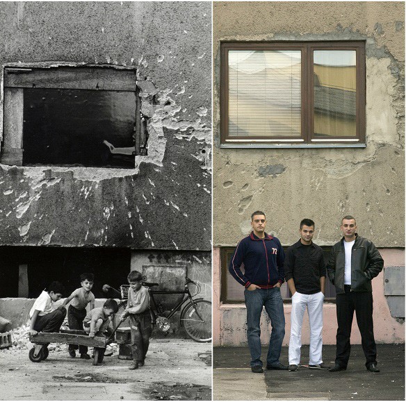 Gervasio Sanchezen ‘Sarajevo, gerra eta bakea’ erakusketa ikusgai da Elizondon 