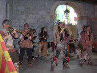 Lesakako Erdi Aroko Azoka zapuztu zuen euriak