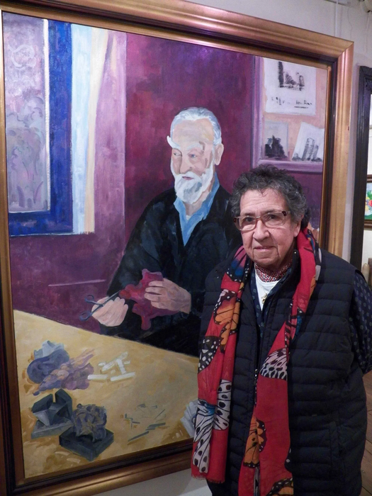Ana Mari Marin margolari elizondoarra hil da, 87 urte zituela