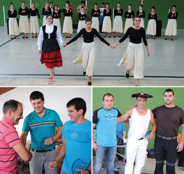 Festetako azken egunean 108 lagun bildu dira herri bazkarian