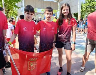 Eskualdeko mendi lasterkari gaztetxoak Nafarroako selekzioarekin aritu dira