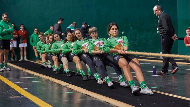 Azken txanpari ekinen dio Euskal Herriko Sokatira Txapelketak Bizkaian