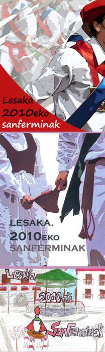 Iraia Etxabideren kartelak iragarriko ditu Lesakako Sanfermin bestak
