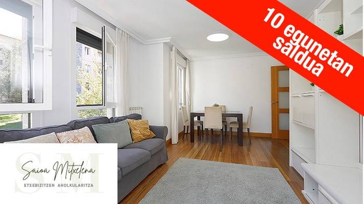 Saioa Mitxelena Inmobiliaria: Irunen, Zurbaranen, pisua errentan emateko