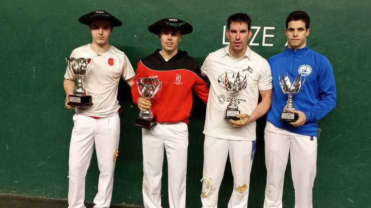 Baztango 40. Pilota Txapelketako finalak jokatu dituzte asteburuan