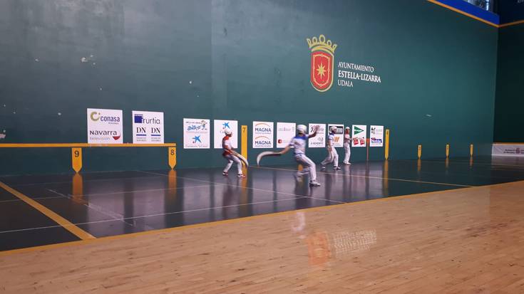 Nafarroako erremonte txapelketako lehen finalistak dira Uterga eta Otano