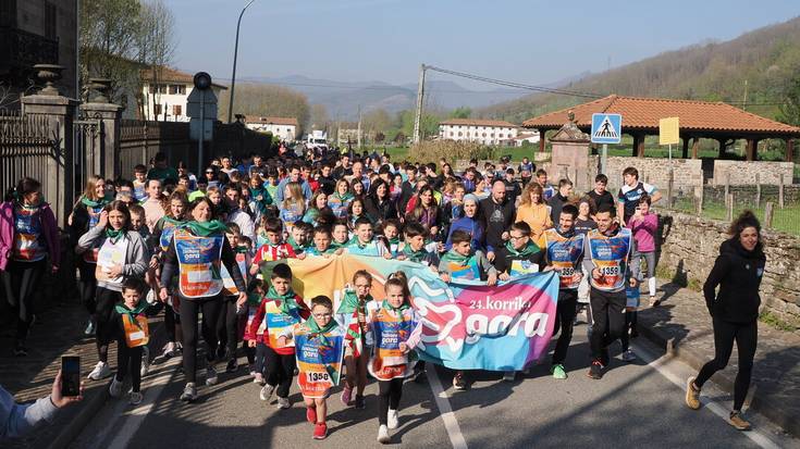 [ARGAZKIAK] Bertizarana ere zeharkatu du Korrikak