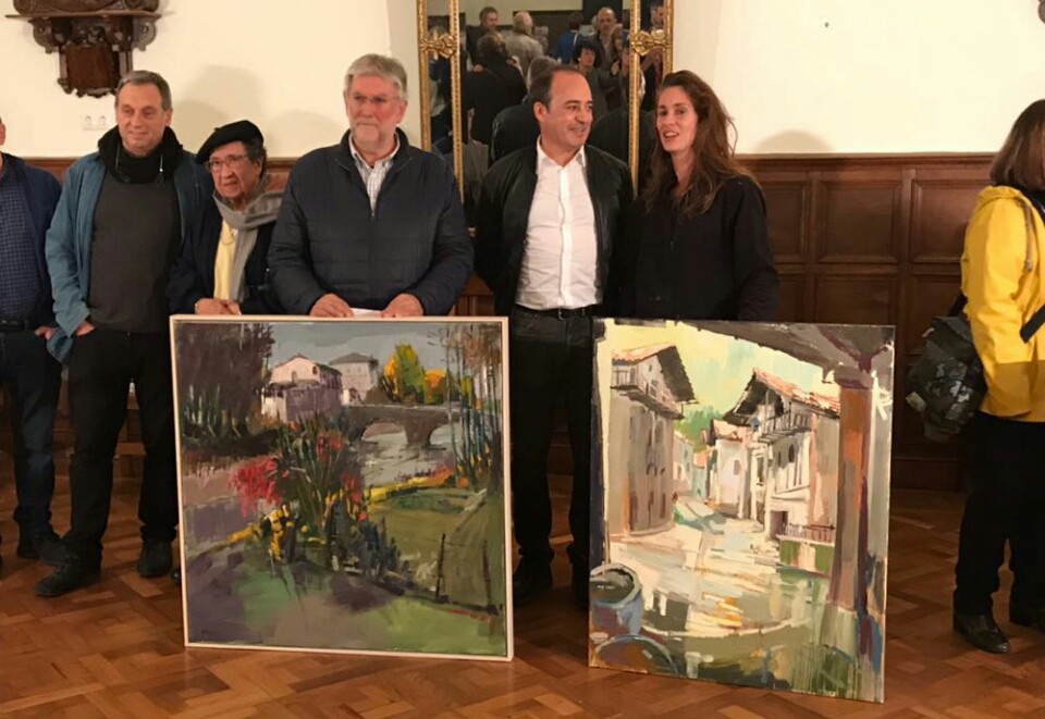 Bianako Johana Soldevillak eta Arrasateko Juan Jose Altunak irabazi dute Elizondoko Kasinoko margo lehiaketa