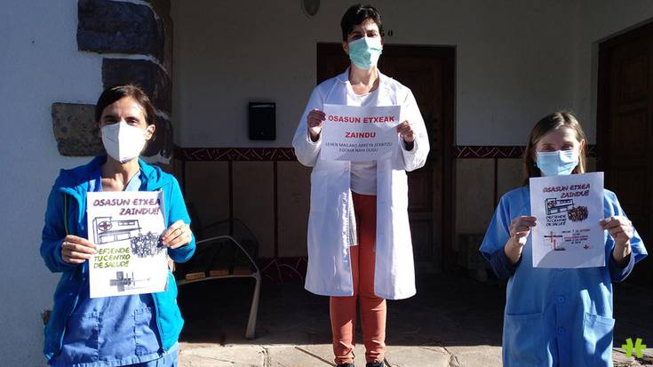 Arizkunen eta Urdazubin ere osasun etxeak zaintzeko eskatu dute