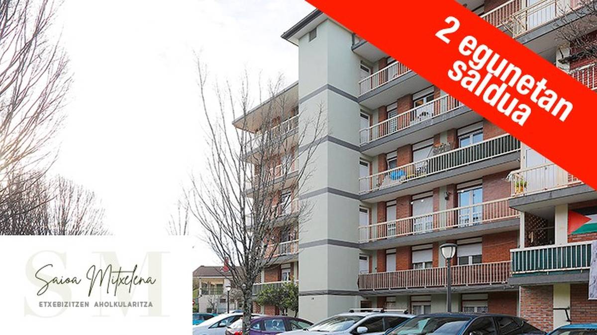Saioa Mitxelena Inmobiliaria: Behobia inguruan pisu berritua salgai