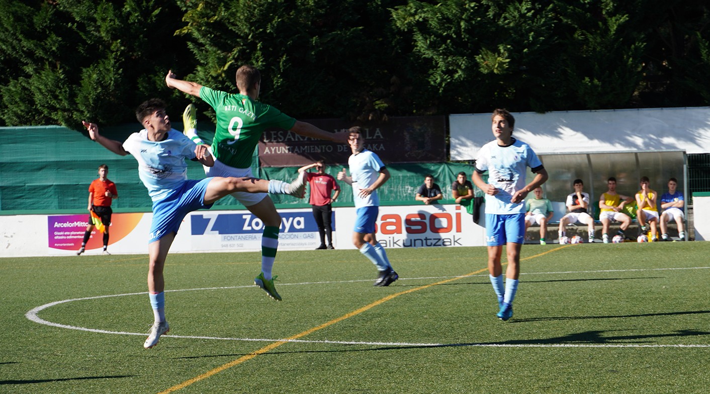 Urteko azken partida etxean irabazten saiatuko da Beti Gazteko gizonezkoen futbol talde nagusia