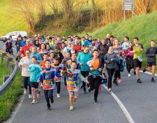 [ARGAZKIAK] Irudi ederrak utzi ditu Korrikak Bortzirietan