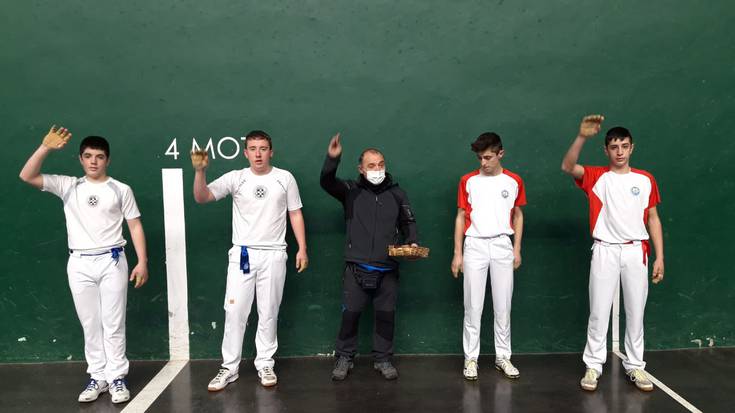 Baztango XXXIX. Pilota txapelketako finalak igandean jokatuko dituzte Almandozen eta Iruritan