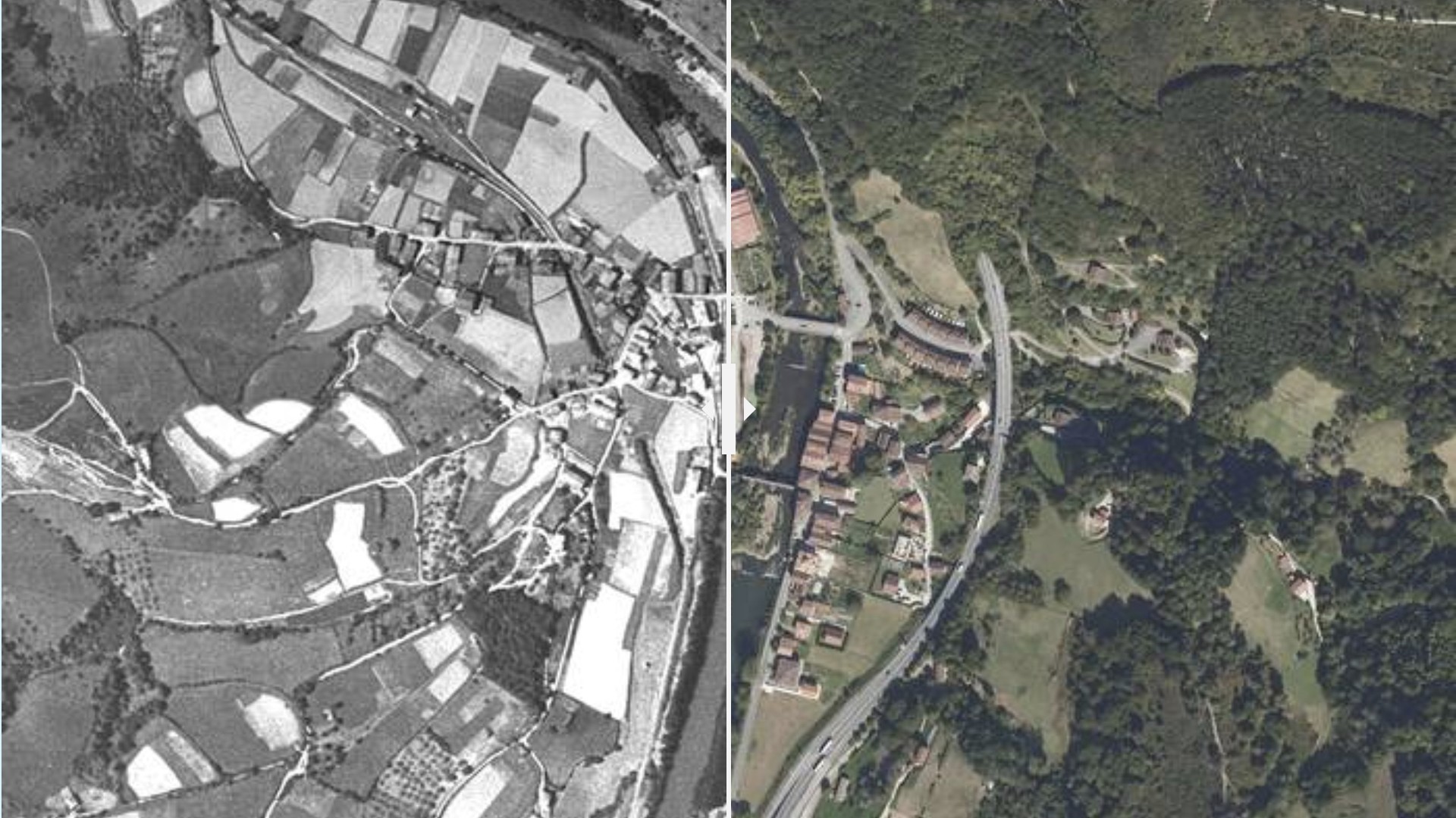 Sunbillako bi argazki hauen artean 70 urte pasatu dira