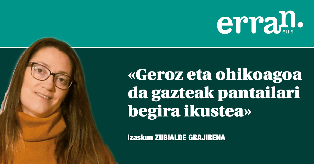 Teknologia oporretan: aisialdia ala menpekotasuna?
