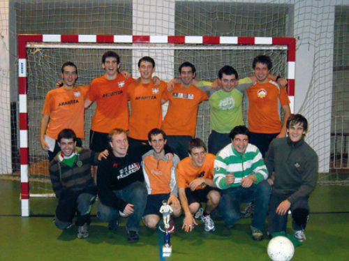 Areto Futbolean azpitxapeldunak
