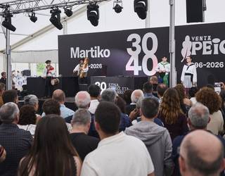 [ARGAZKIAK] Martiko eta Venta Peioren urteurren ospakizuna Dantxarinean