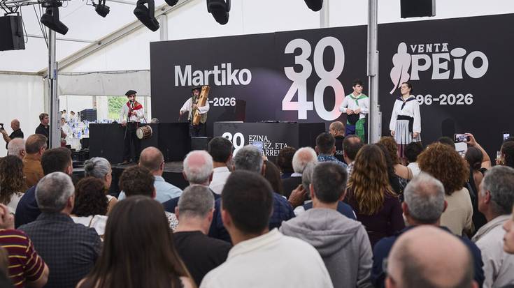 [ARGAZKIAK] Martiko eta Venta Peioren urteurren ospakizuna Dantxarinean
