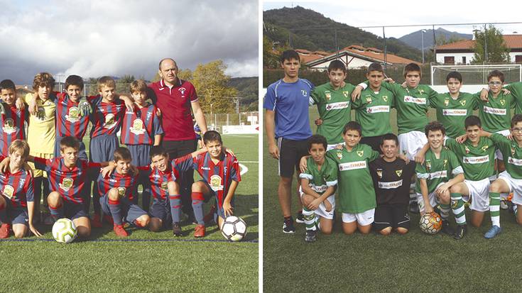 Infantil mailako futbol derbia jokatuko dute Gure Txokoak eta Beti Gaztek