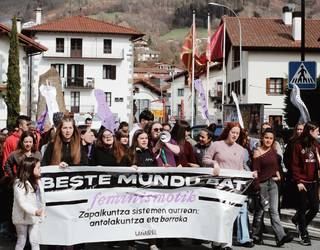 [ARGAZKIAK] Leitzaldean eta Urumealdean ere kalera atera dira martxoaren 8an