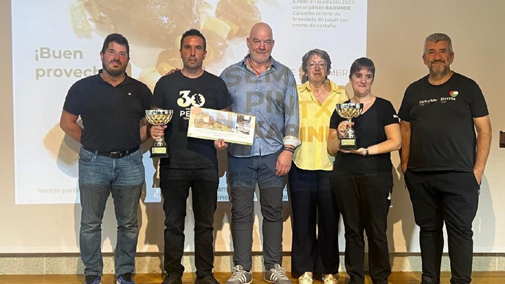 Landibar-Peio Bentak irabazi du Dantxarineko Pintxoaren 13. Asteko lehiaketa