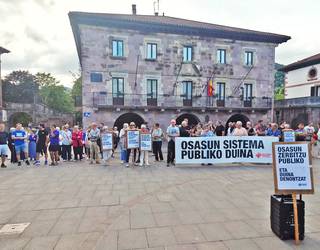 Elizondon pediatrarik gabe geldituko direla salatzeko elkarretaratzea eginen dute ortziralean