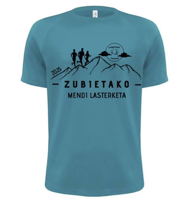 Zubietako mendi lasterketarako kamisetak salgai paratu dituzte