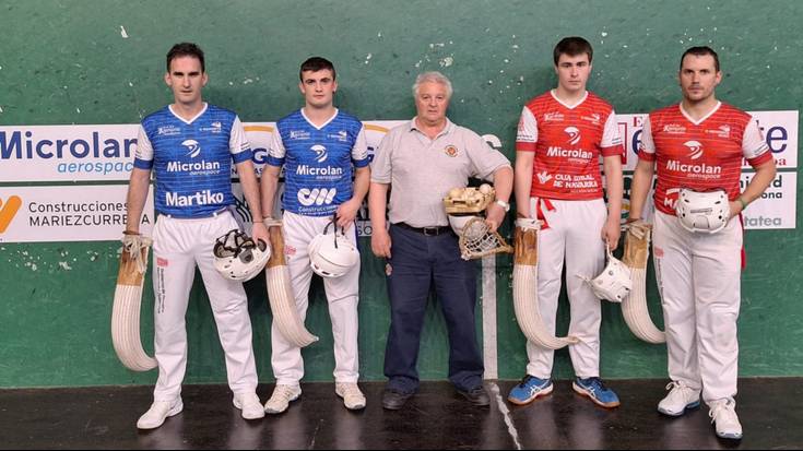 Utergak eta Mitxeok bigarren garaipena lortu dute Udaberriko erremonte txapelketan