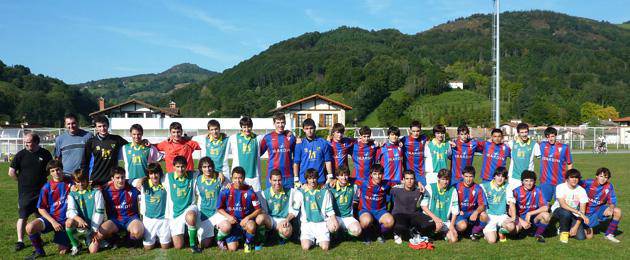 Gure Txokoa nagusitu da erregionaleko Bortzirietako futbol derbian